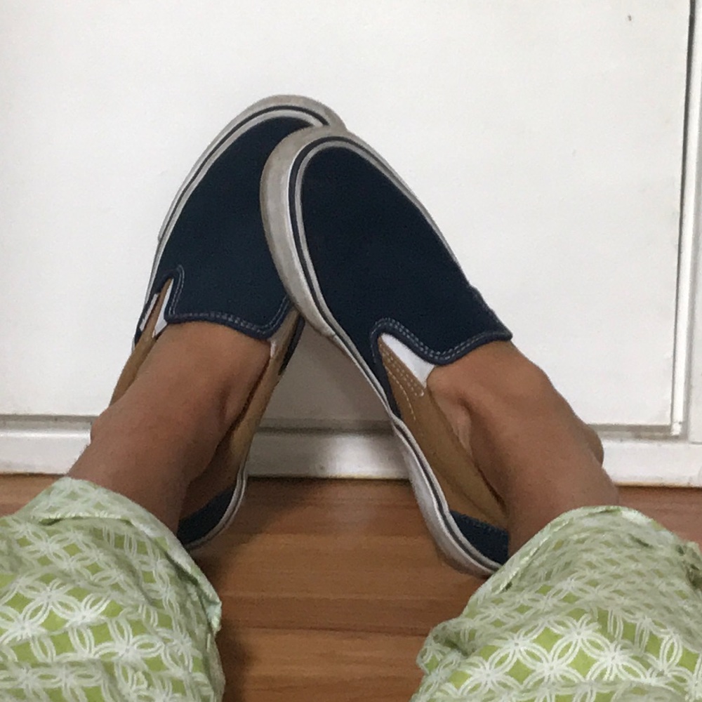 Suede leather vans